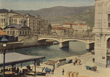 Bilbao, de brug van Isabella II